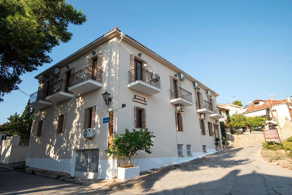 Koukonas Hotel Galaxídhion Exterior foto